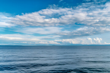 Fototapeta premium blue sky and sea