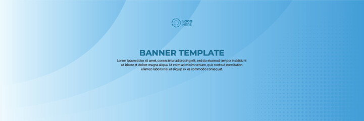 Obraz premium Modern background blue gradient color with slice effect