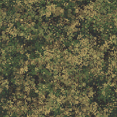 Texture military camouflage seamless pattern. Abstract army vector illustration