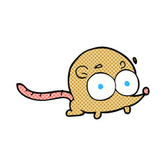 freehand drawn cartoon mouse