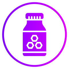 honey gradient icon