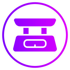 scale gradient icon