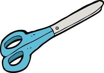 cartoon scissors