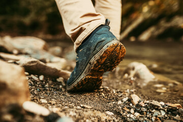 dirty boots on the ground