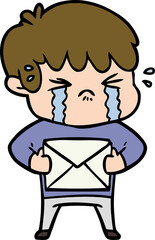 cartoon boy crying