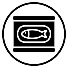 canned glyph icon