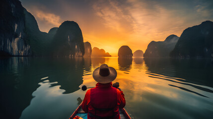 An unforgettable journey through breathtaking landscapes and vibrant cultures, capturing the essence of wanderlust and adventure. Generated IA