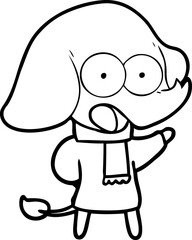 cute cartoon elephant