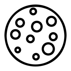 cookies line icon