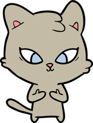 cute cartoon cat