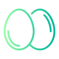 egg gradient icon