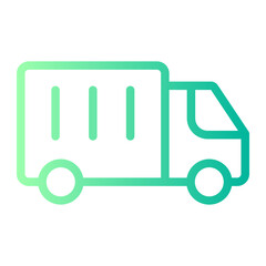 delivery gradient icon