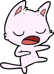 talking cat dancing