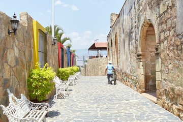 The Ex-Convent of Cuilapam de Guerrero in Oaxaca, Mexico, built in the 16th century by Dominican...