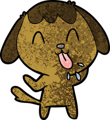 cute cartoon dog