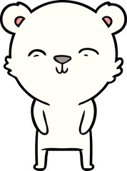 Fototapeta premium polar bear cartoon