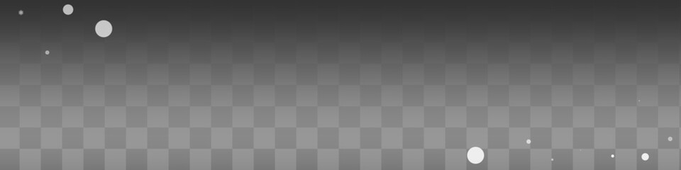 Silver Snow Vector Transparent Panoramic