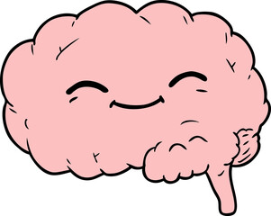 cartoon brain
