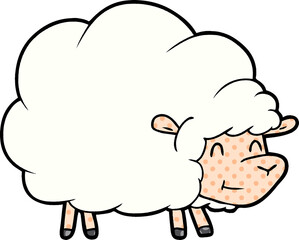 cartoon sheep