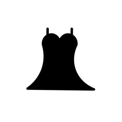 bride dress fashion solid icon