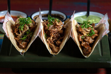 Tacos, comida Mexicana