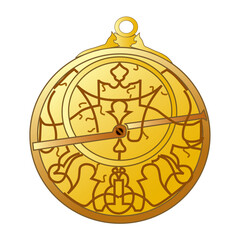 astrolabe arabic compass stargazer universe