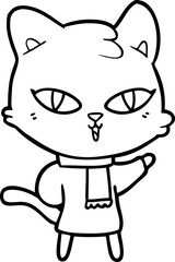 cartoon cat