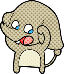 cute cartoon elephant