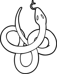 cartoon snake
