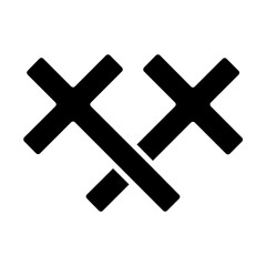 Obraz premium salib icon