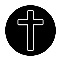 Fototapeta premium salib icon