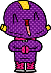 cartoon robot