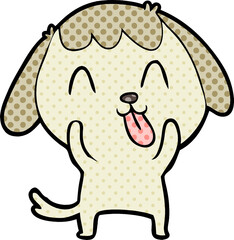 cute cartoon dog