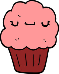 cartoon muffin