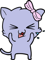 cartoon cat