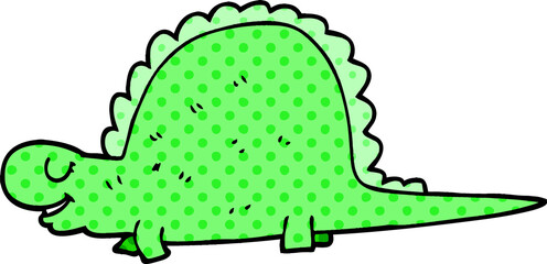 cartoon doodle prehistoric dinosaur
