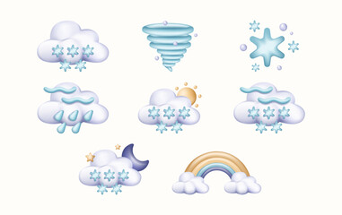 Obraz premium Weather Illustration
