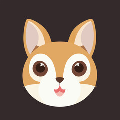 Cute vector illustration of a squirell. Great cartoon character