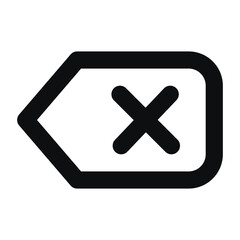 Obraz premium clear button icon