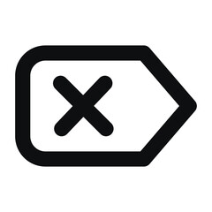 Obraz premium clear button icon