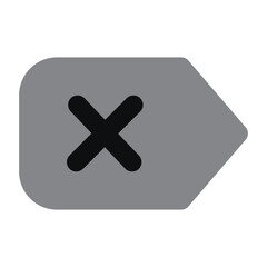 Obraz premium clear button icon
