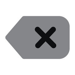 Obraz premium clear button icon