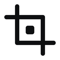 crop tool icon