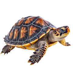 Obraz premium turtle isolated on transparent background. Generative ai art