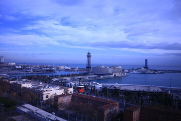 Port view. Barcelona.