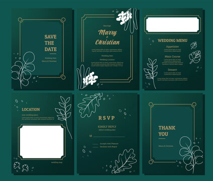 Wedding Invitation Layout