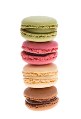 macarons isolated