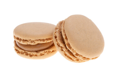 macarons isolated
