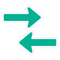 Opposite Arrows Icon