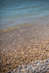 sand and sea and stones